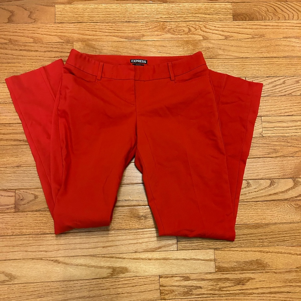 Express Columnist Pant/ Red/ Size 2 - image 1